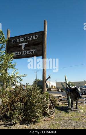 No Man's Land Oklahoma USA Stock Photo