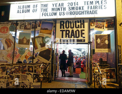 Rough Trade East record shop, Brick Lane, London Stock Photo