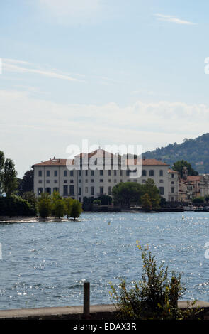 Palazzo Borromeo, Isola Bella, Lake Maggiore, Italy, Europe Stock Photo