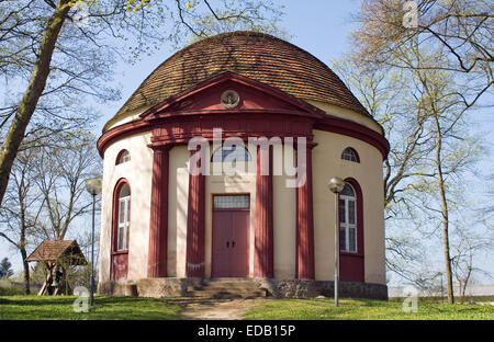 Europe, Germany, Mecklenburg-Western Pomerania Hohenzieritz, Hohenzieritz castle, castle chapel Stock Photo