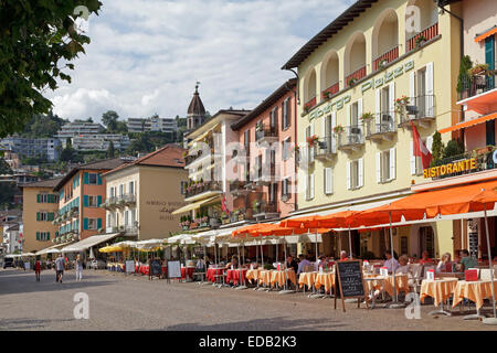 Ascona, Lake Maggiore, Ticino, Switzerland Stock Photo