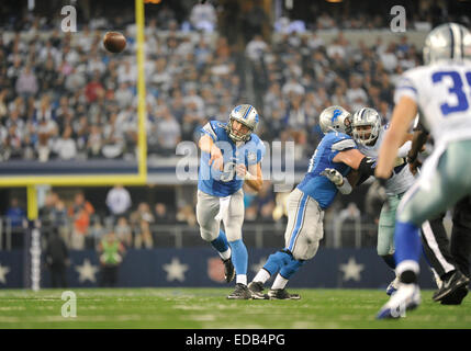 Arlington, Texas, USA. 4th January, 2015. Detroit Lions quarterback ...