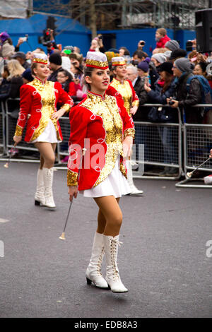 New years day parade, london, 2015. Stock Photo