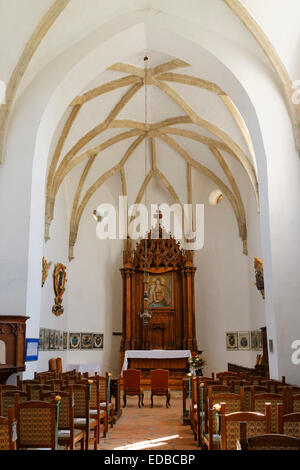 Chapel, Burg Güssing castle, Southern Burgenland, Burgenland, Austria Stock Photo