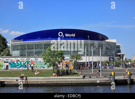 O2 World Berlin, event venue, Friedrichshain district, Friedrichshain-Kreuzberg, Berlin, Germany Stock Photo