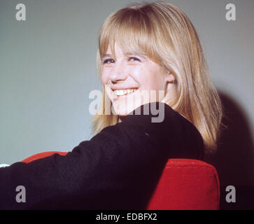 MARIANNE FAITHFUL English pop singer about 1966 Stock Photo