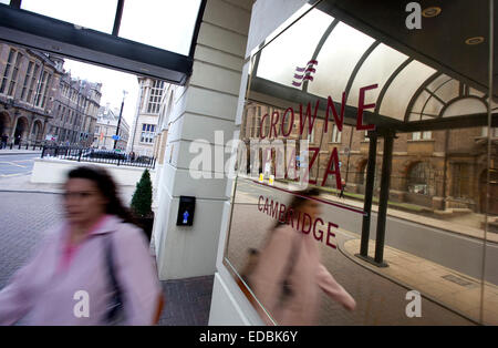 Illustrative image of a Crowne Plaza Hotel, part of the Intercontinental Group. Stock Photo