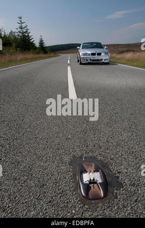 2002 E46 335d BMW 3 Series diesel saloon modified with Alpina wheels and accesories Stock Photo