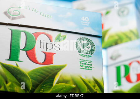 PG TIPS PYRAMID TEA BAGS (80)  Richmond's British Food Shoop