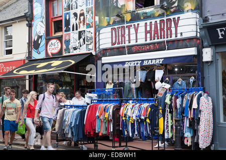 Dirty Harry Clothes Shop; Brighton; UK Stock Photo