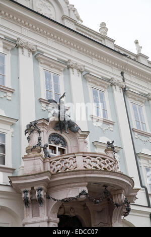 Art deco building in Paasau Germany Stock Photo