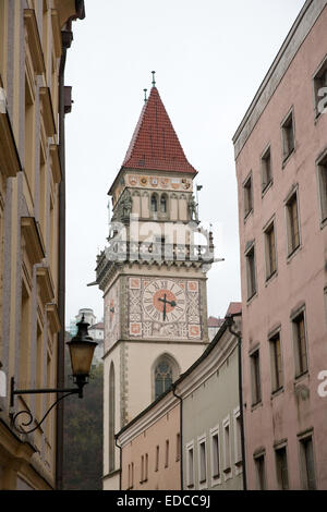 Art deco building in Paasau Germany Stock Photo