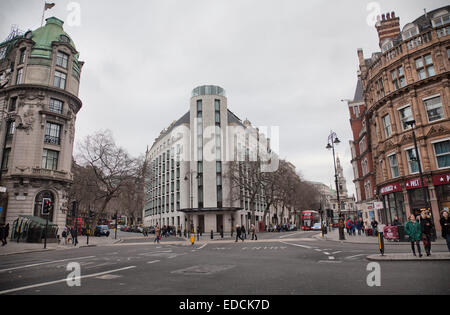 ME Hotel on Corner of Strand and Aldwych in London UK Stock Photo