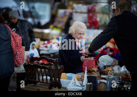 market selling centre alamy buying local secondhand preston flea lancashire town