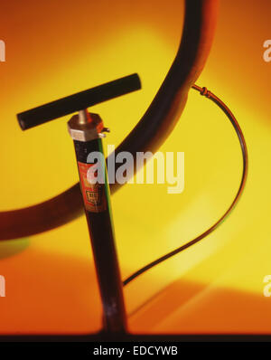 Old deflated Rubber Tire Tube for Bicycling with valve Stock Photo - Alamy
