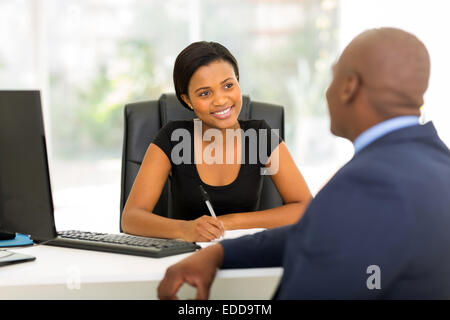 modern business partners having meeting in office Stock Photo