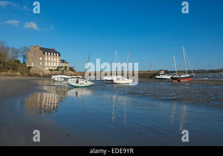 st jacut de la mer, brittany, france Stock Photo