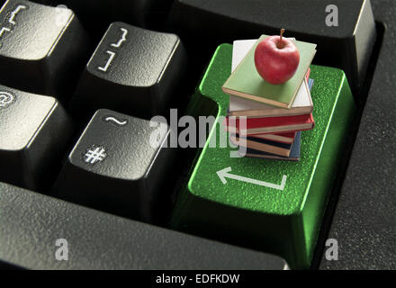 Online education Stock Photo