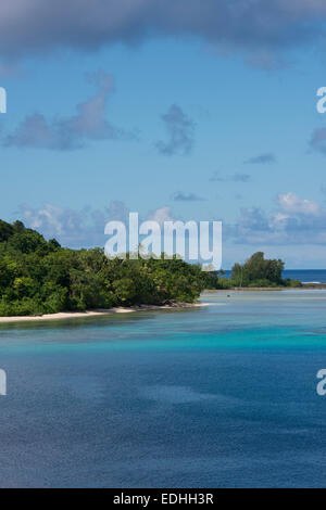 Melanesia, Makira-Ulawa Province, Solomon Islands, island of Owaraha or Owa Raha (formerly known as Santa Ana). Stock Photo