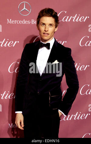 Palm Springs, California. 3rd Jan, 2015. Eddie Redmayne attends the 26th Annual Palm Springs International Film Festival Film Festival Awards Gala at Palm Springs Convention Center on January 3, 2015 in Palm Springs, California./picture alliance © dpa/Alamy Live News Stock Photo