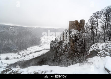 Reussenstein Castle Stock Photo