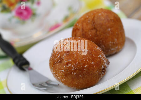 Mini doughnuts, closeup Stock Photo
