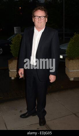 Celebrities at the RTE studios for 'The Saturday Night Show'  Featuring: Colm Meaney Where: Dublin, Ireland When: 05 Jul 2014 Stock Photo