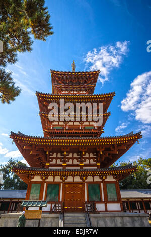 Yakushi-ji Temple in Nara, Unesco world Heritage site, Japan Stock Photo