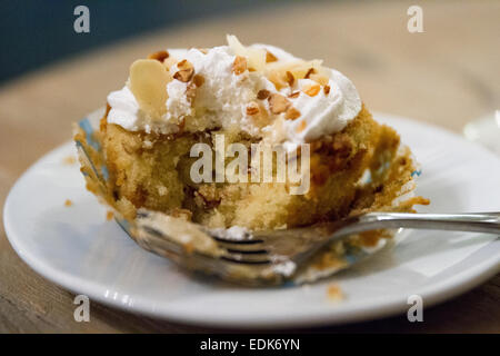 Cupcake Bite Stock Photo
