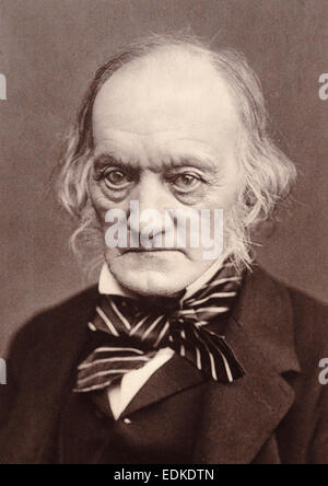 Sir Richard Owen, 1804 – 1892.  English biologist, comparative anatomist and paleontologist. Stock Photo