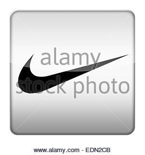 Nike logo symbol flag icon logotype Stock Photo: 52218219 - Alamy