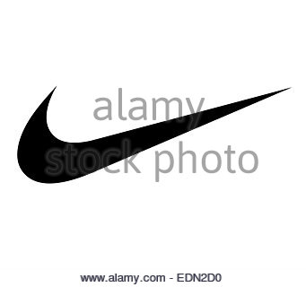 Nike logo symbol flag icon logotype Stock Photo: 52218219 - Alamy