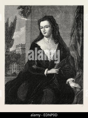 Sarah, duchess of Marlborough, London, UK, 19th century engraving Stock Photo