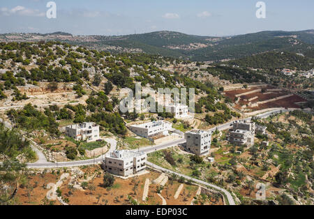 View from Ajloun Castle, Jordan Stock Photo