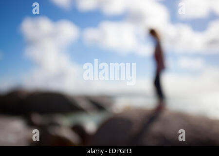 Intentionally blurred image Stock Photo