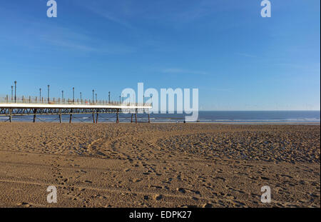 Skegness pier in Lincolnshire, East England Stock Photo