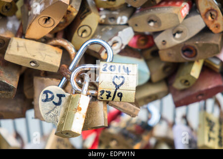 keys,padlocks,love, partners,tender, padlock,joining, together,passion,passionate,hearts,romance,attached,locked,railing,Paris Stock Photo