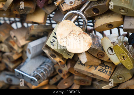 keys,padlocks,love, partners,tender, padlock,joining, together,passion,passionate,hearts,romance,attached,locked,railing,Paris Stock Photo