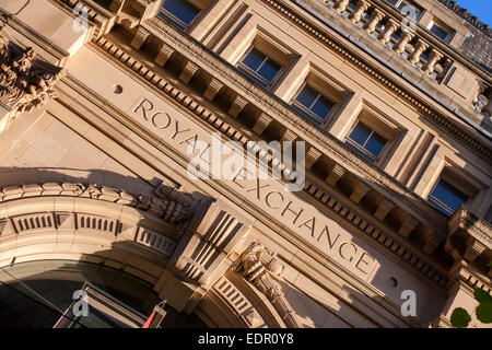 Royal Exchange, Manchester Stock Photo