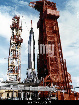 The launch of Mercury-Atlas marked the first manned mission of NASA's ...