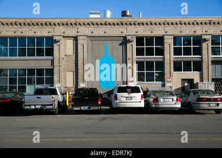 The headquarters of Blue Bottle Coffee in Oakland, California. Stock Photo