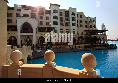 Souk Al Bahar Restaurants. Stock Photo