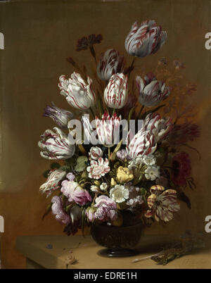 Floral Still Life, Hans Bollongier, 1639 Stock Photo