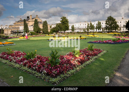 Imperial Square and Imperial Gardens in Cheltenham, Gloucestershire, UK Stock Photo