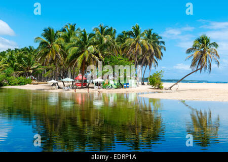 Dominikanische Republik, Nordosten, La Entrada, Playa La Entrada Stock Photo