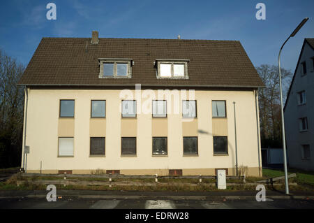 Empty social housing Leichlingen Germany Stock Photo