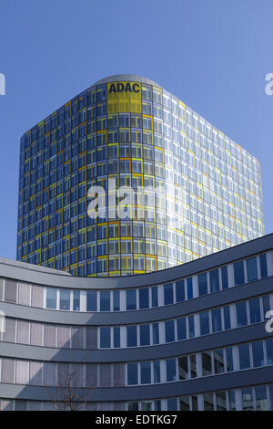 Neue ADAC-Zentrale, Hansastrasse 23-25, München, Bayern, Deutschland, Europa,New ADAC Headquarters, Hansastrasse 23-25??, Munich Stock Photo