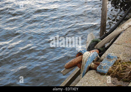 Mooring ring Stock Photo