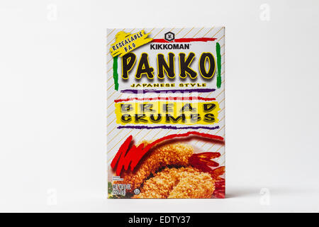 Kikkoman Panko Bread Crumbs Stock Photo