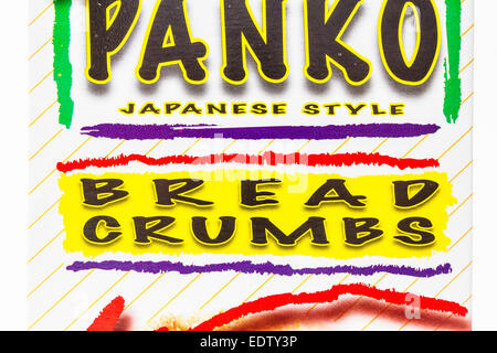 Kikkoman Panko Bread Crumbs Stock Photo